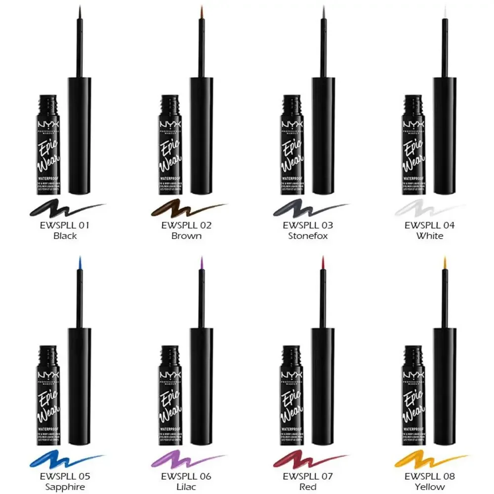 NYX Epicwear Regular/Metallic Liquid Eyeliner Set